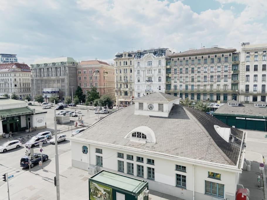 Stylish Designer Apartment At The Center Of Vienna Naschmarkt Dış mekan fotoğraf